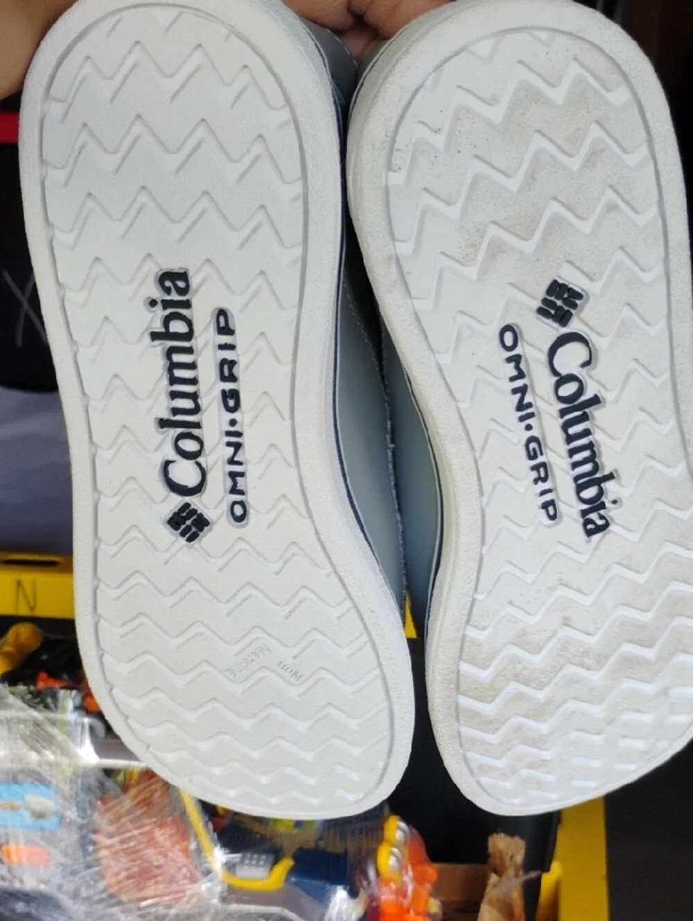 (X-99) New Columbia Youth Bahama Slip-On Canvas Loafers